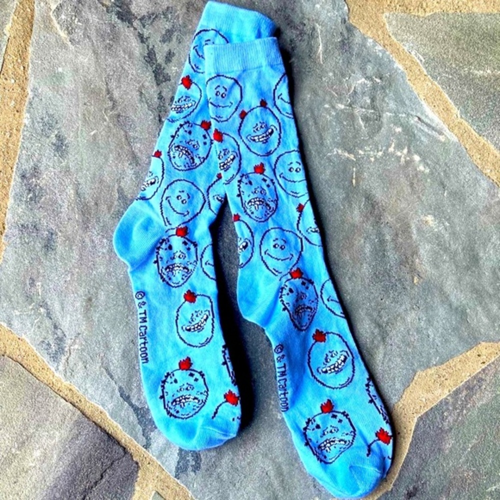 New🌟Rick and Morty Mens Casual Crew Socks